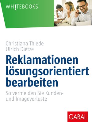 cover image of Reklamationen lösungsorientiert bearbeiten
